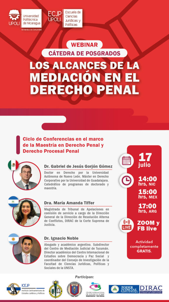 Los alcances de la mediación en el derecho penal – ON LINE