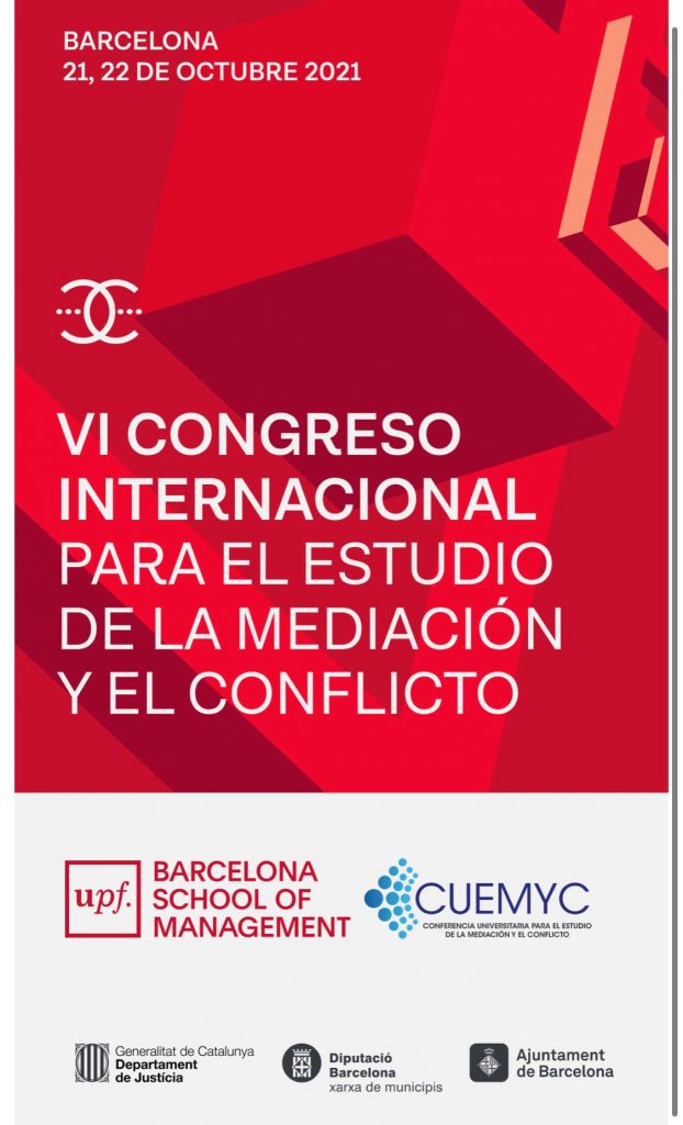 VI Congreso Internacional para el Estudio de la Mediación y el Conflicto ‘Cultura de mediación para el bienestar planetario’
