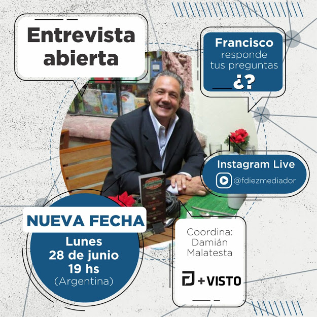 Entrevista abierta con Francisco Diez – Instagram Live