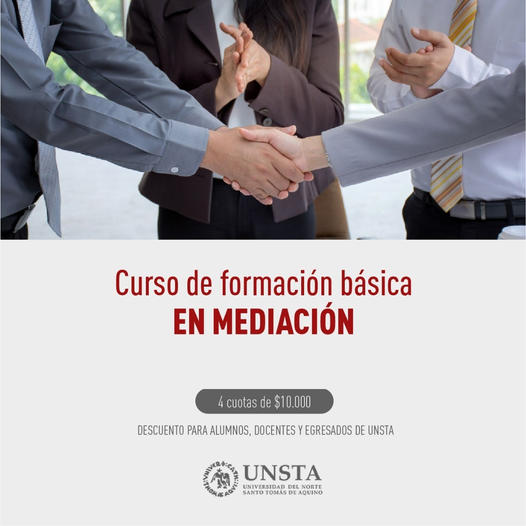 Formación Básica en Mediación – Tucumán (Argentina)
