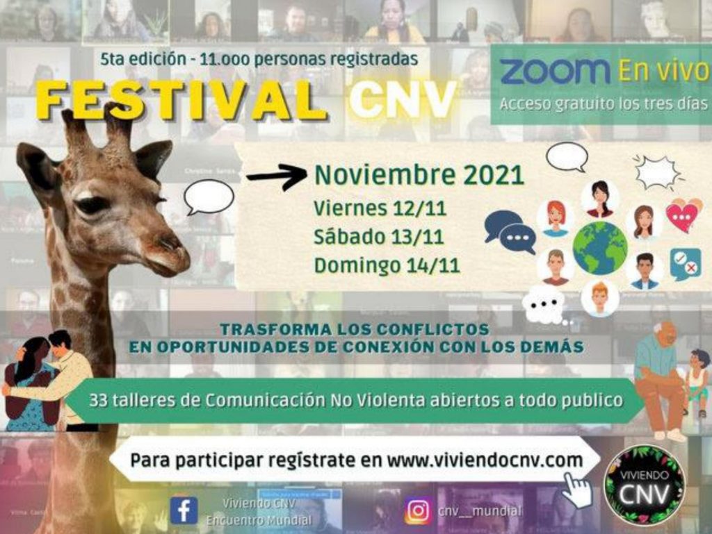 Festival Comunicación No Violenta – ON LINE