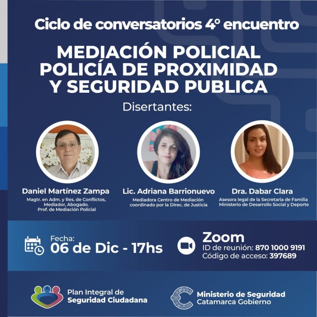 Mediación policial. Policía de proximidad y seguridad pública – ON LINE